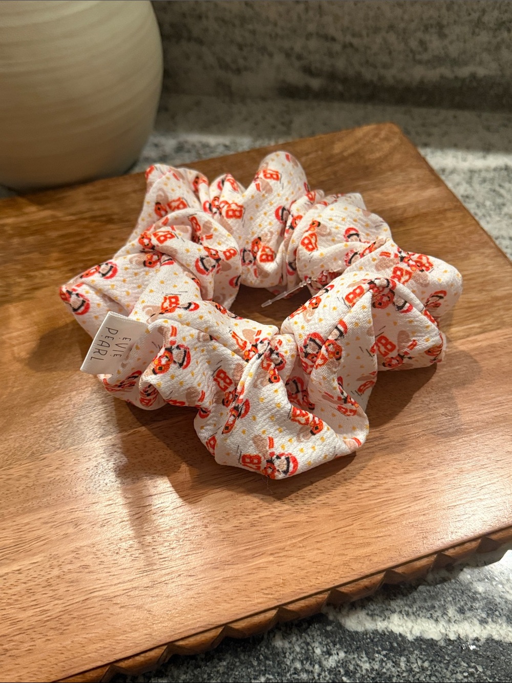 #87 Travis Kelce KC Chiefs Kansas City Football Hair Scrunchie
